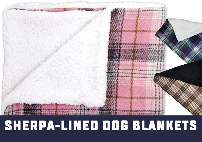 Doggie Design Sherpa-Lined Dog Blanket