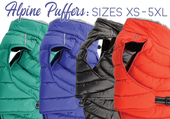 DoggieDesign Alpine Puffer Coats
