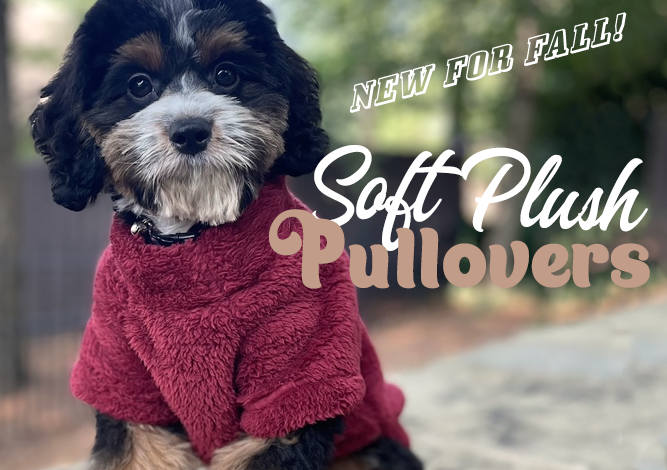 Doggie Design Soft Plush Pullovers