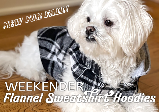 Doggie Design Weekender Quilted Sweatshirt Hoodie